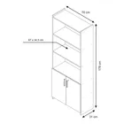 MULTIUSO ESCRITORIO REF 220 NOGAL TREND