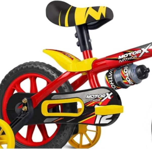 BIC 12 MASC MOTOR X VERM/AMAR (SEL P.U)