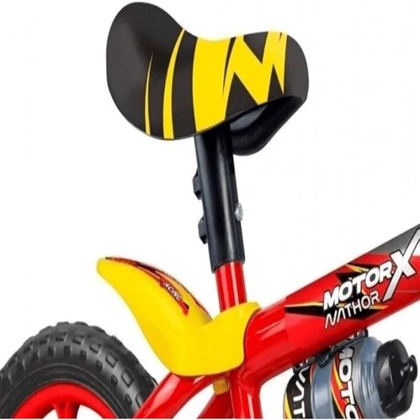 BIC 12 MASC MOTOR X VERM/AMAR (SEL P.U)