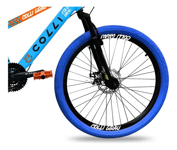 BIC. COLLI GRAU A.26 F.DISCO 21V AZUL CHAMPANHE D