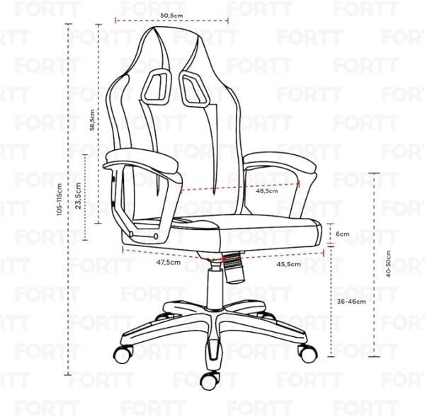 CADEIRA GAMER SE1004E BRANCA