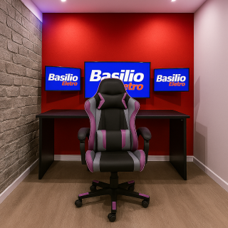 CADEIRA GAMER BEST G710 ROXO
