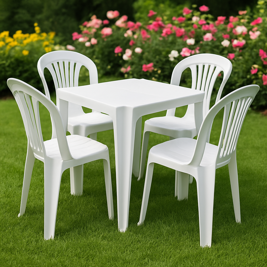 MESA BRANCA DOUPLASTIC