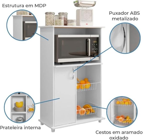 BALCAO NT 3075 BRANCO NEW BCO 127