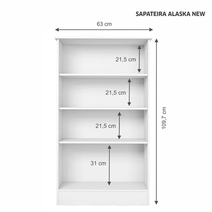 SAPATEIRA ALASKA NEW REF 241 FREIJO TREND/OFF WHITE