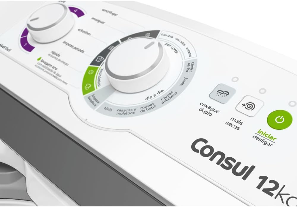 LAVADORA ROUPA ELETRONICA 12 KG 127V MAX
