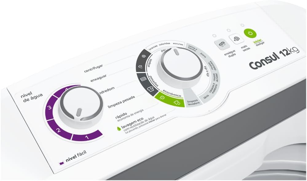 LAVADORA ROUPA ELETRONICA 12 KG 127V MAX