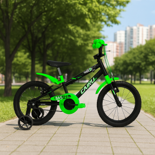 BIC 16 MTB MASC RACER KIDS PTO/VERD