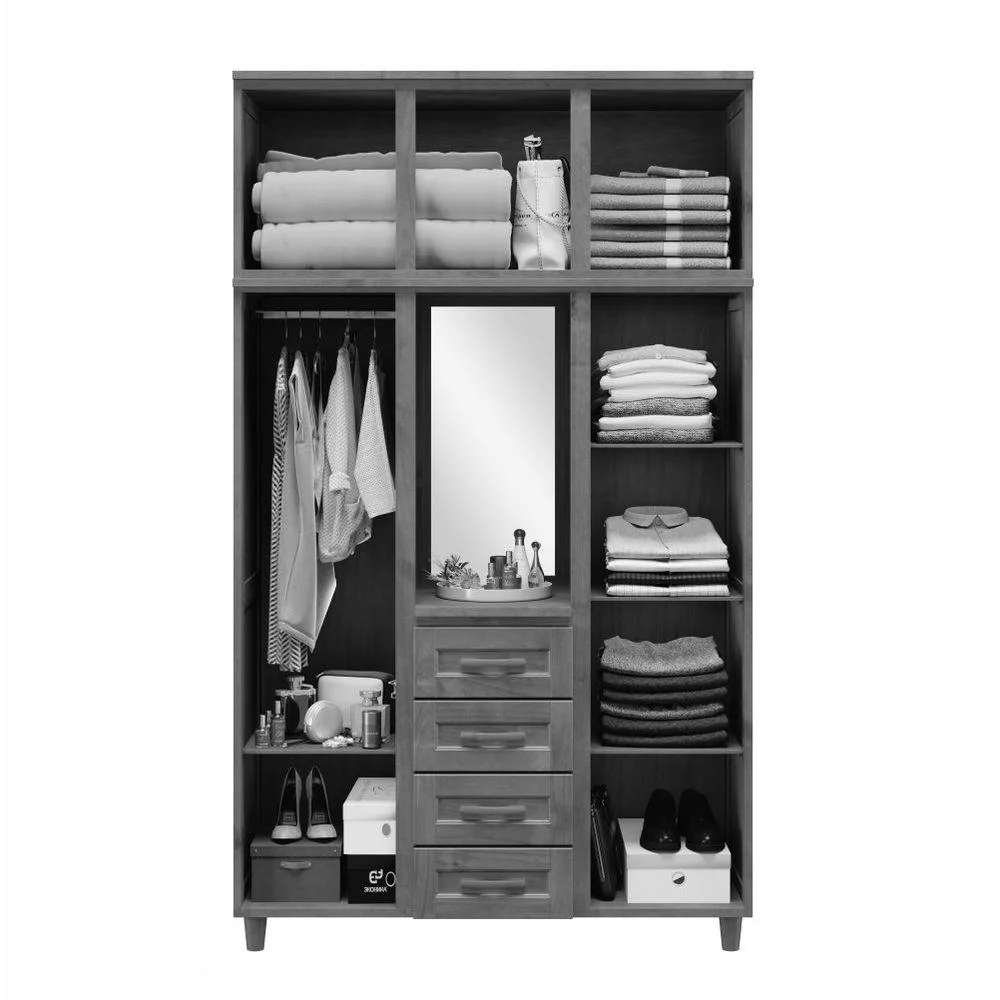 ROUPEIRO 3 PORTAS SANTIAGO IMBUIA CAVAZOTTO