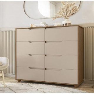 CÔMODA DOBLE JATOBA/FENDI METALLIC (FLEX)