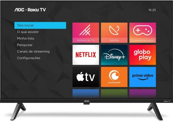 TV 32P AOC LED SMART ROKU WIFI