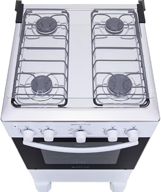 FOGAO GAS 4Q MONACO PLUS BRANCO