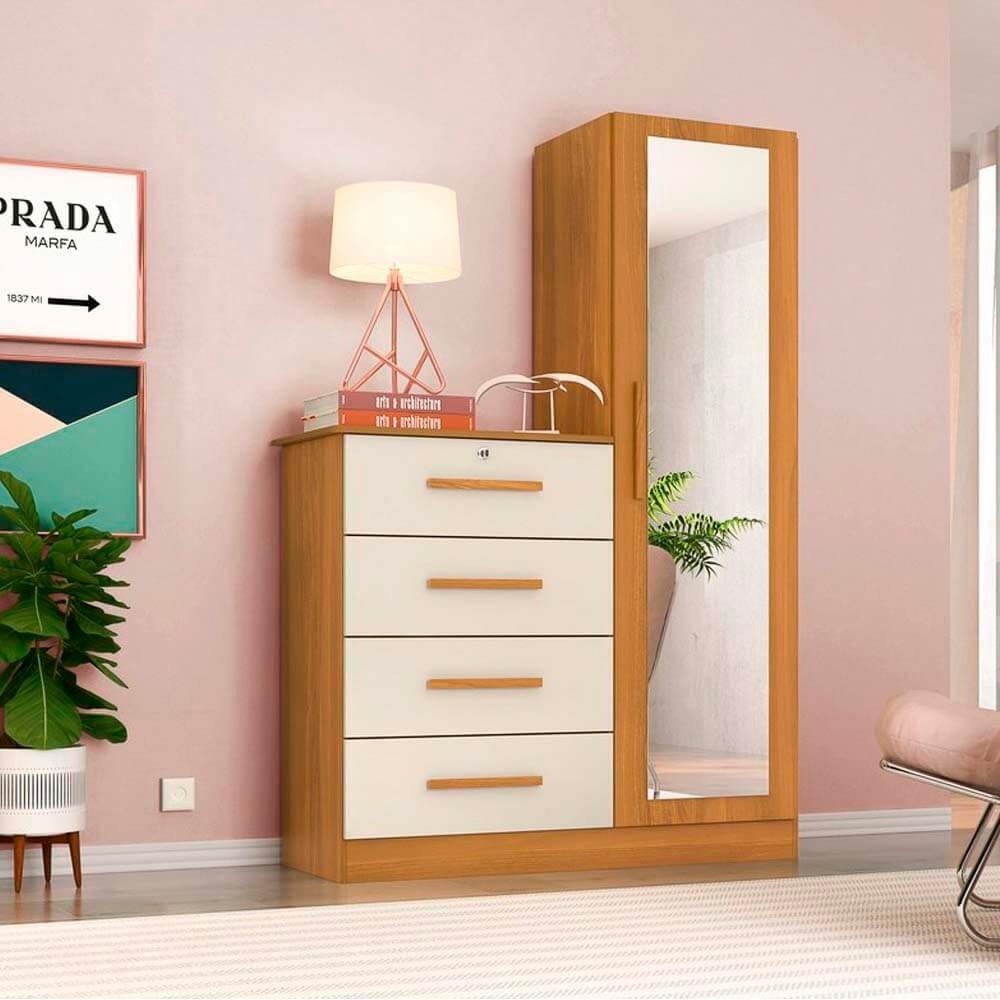 COMODA BELIZE PLUS CARV. GRIFE/ OFF WHITE