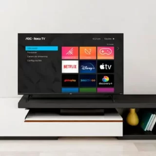 TV 32P AOC LED SMART ROKU WIFI