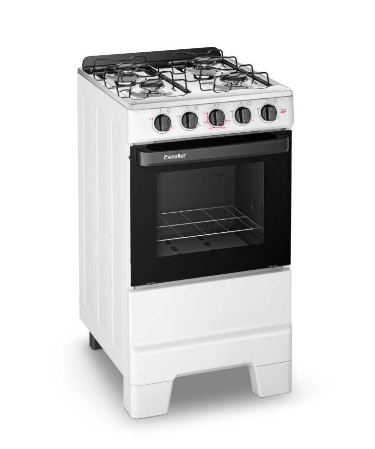 FOGAO ESMALTEC IDEAL POP 4BCS 104002938 Branco