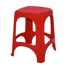 BANQUETA NITEROI VERMELHO TRAMONTINA