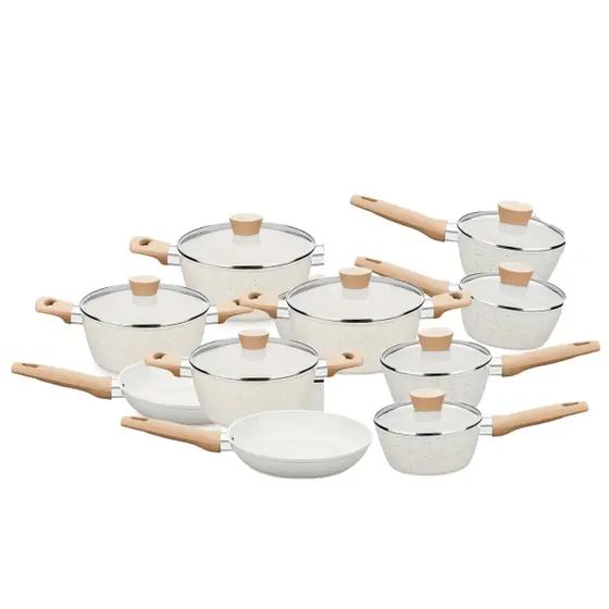 CONJUNTO DE PANELAS CARMELA VANILLA 10 PECAS