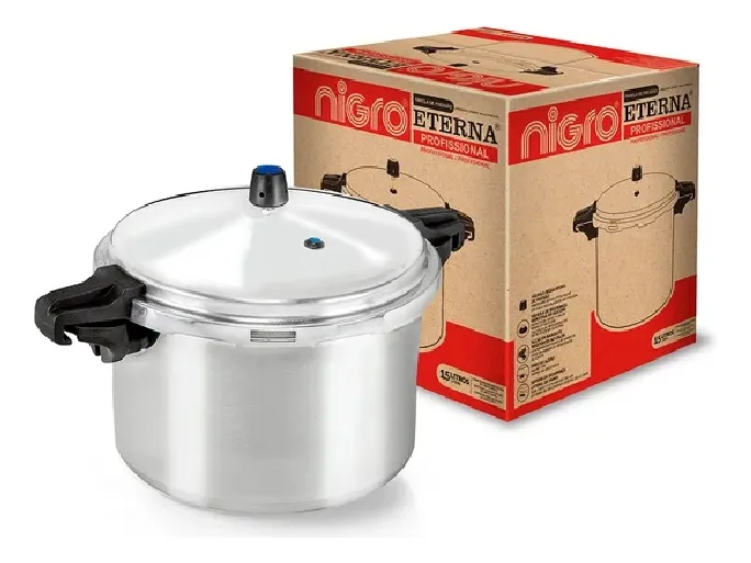 PANELA DE PRESSÃO 15,0L ETERNA NIGRO