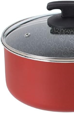 PANELA RAMOS LA BELLE N. 20 ANTIAD. GRAFITE C/ EXT. VERMELHO