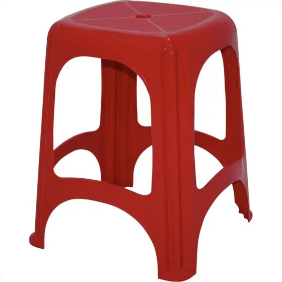 BANQUETA NITEROI VERMELHO TRAMONTINA