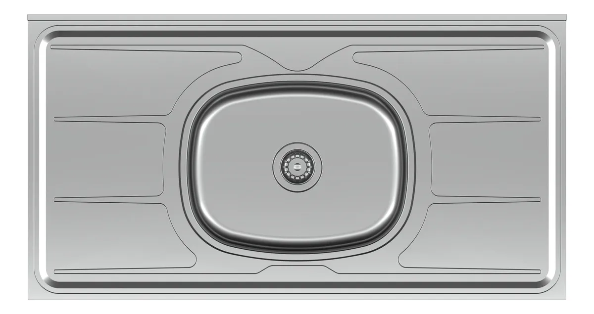 PIA INOX 120X53 C/CONC.GHELPLUS