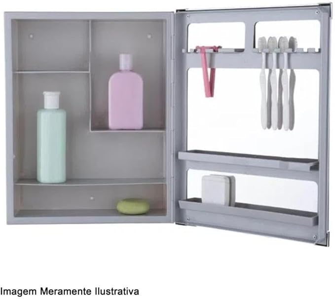 ARMARIO BANH.31X36 VERS.ALUMINI.BC ASTRA