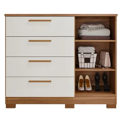 COMODA MALU CINAMOMO/OFF WHITE