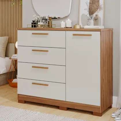 COMODA MALU CINAMOMO/OFF WHITE