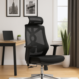 CADEIRA PRESIDENTE BEST-C330 PRETA