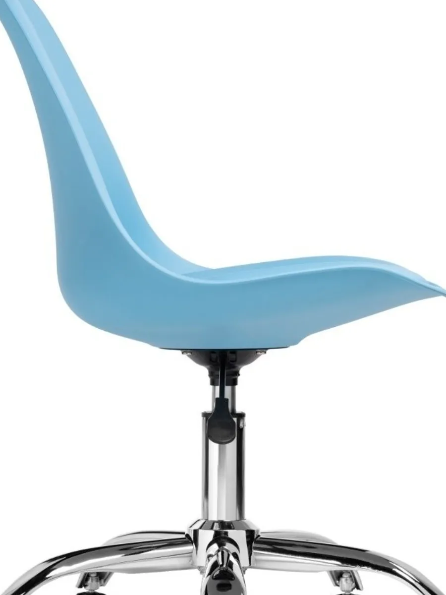 CADEIRA SECRETARIA EAMES C50 AZUL BEST
