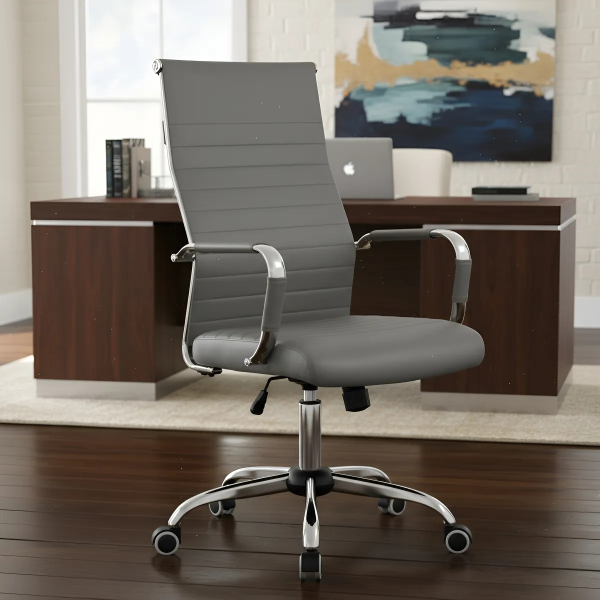 CADEIRA PRESIDENTE BEST-C305 CINZA