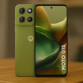 Celular Motorola Moto G15 256GB PB6D0012BR VERDE QUADRIBAND