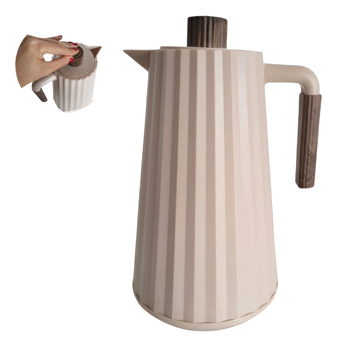 GARRAFA TERM.1.0L WOODEN YANGZI