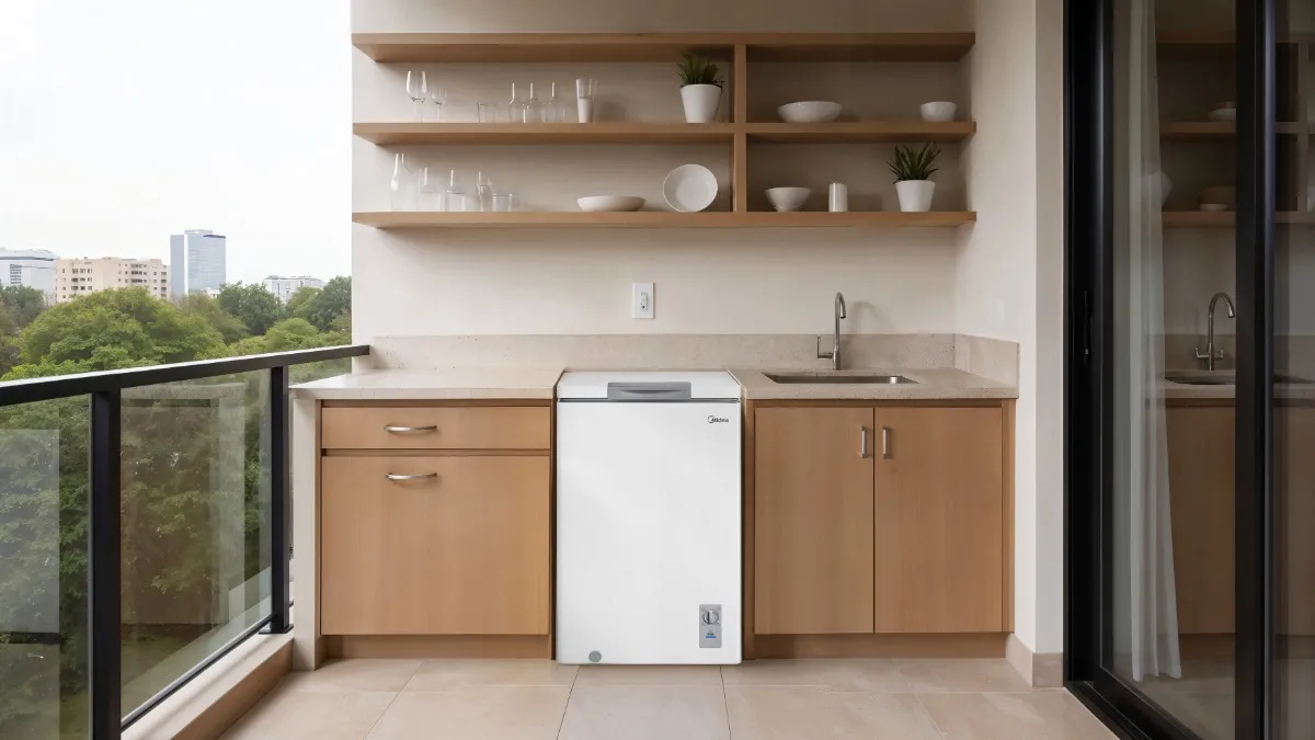 FREEZ.HORIZ.100L MIDEA 3FUNCOES 127V