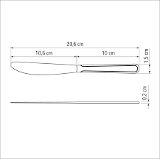 FACA MESA INOX BUZIOS 4 TRAMONTINA