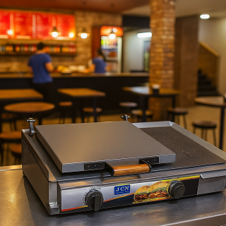 CHAPA HAMBURGUER 60X40FUNDIFER GAS