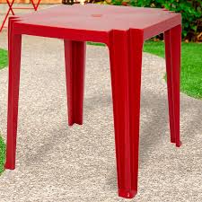 MESA TRAMONTINA QUADRADA TAMBAU VM