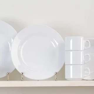 PRATO FUNDO 22,0CM LOUÇA BRANCO PLUS 5028