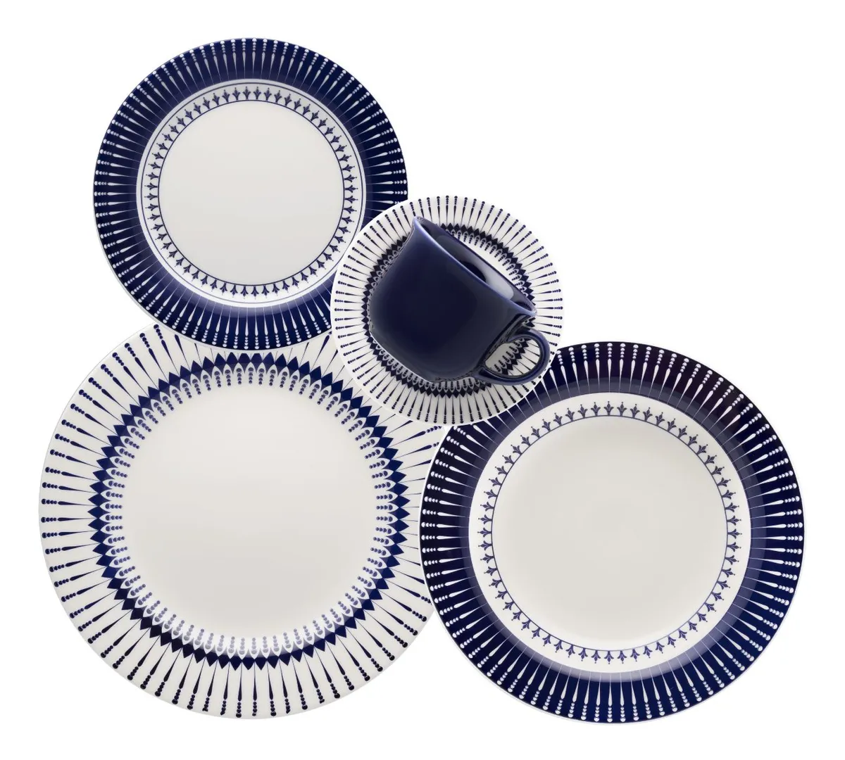 PRATO SOBR18,0CM LOUCA COLB C12