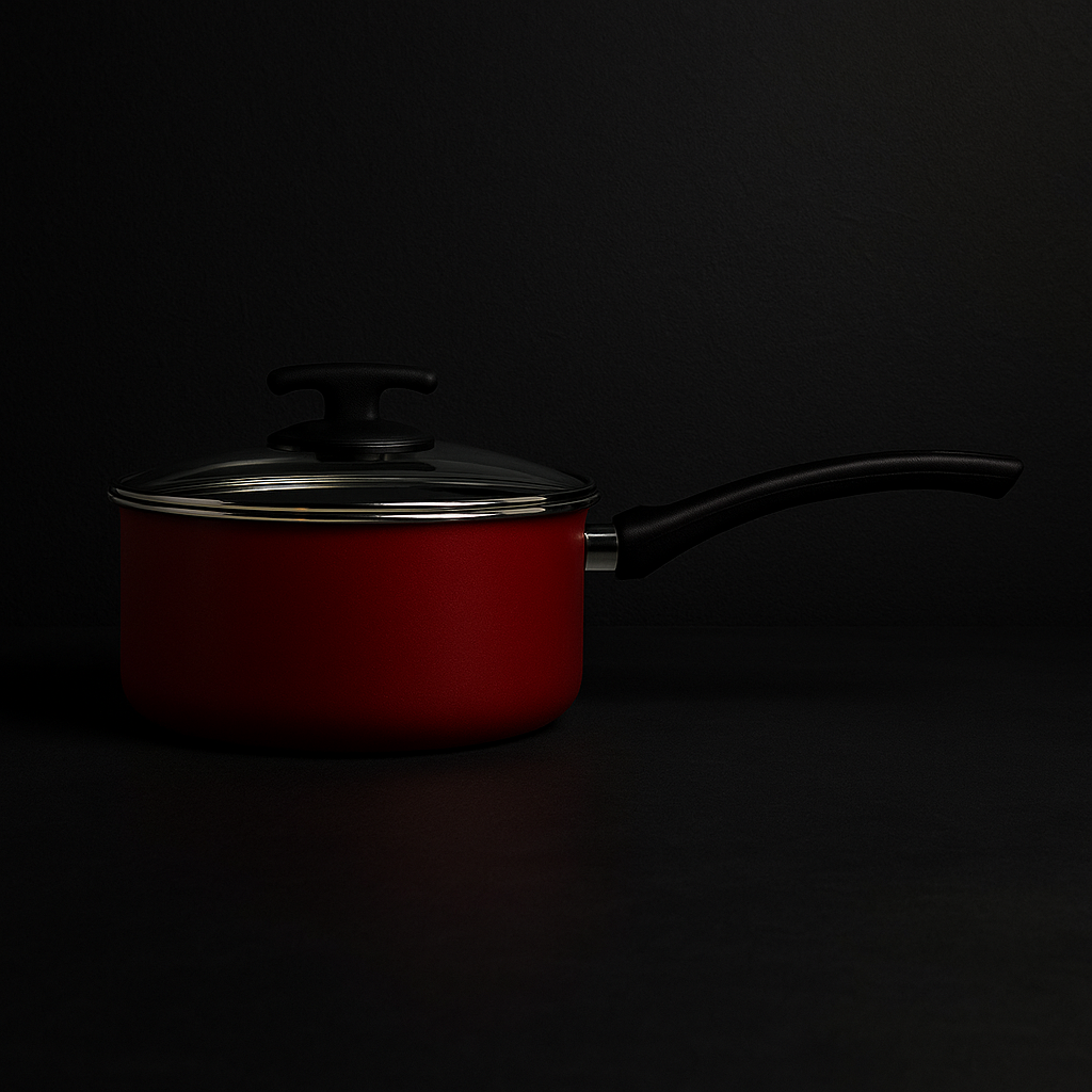 PANELA RAMOS LA BELLE N. 20 ANTIAD. GRAFITE C/ EXT. VERMELHO