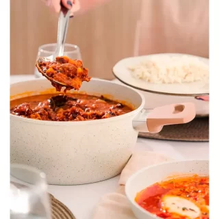 CONJUNTO DE PANELAS CARMELA VANILA 3 PEÇAS