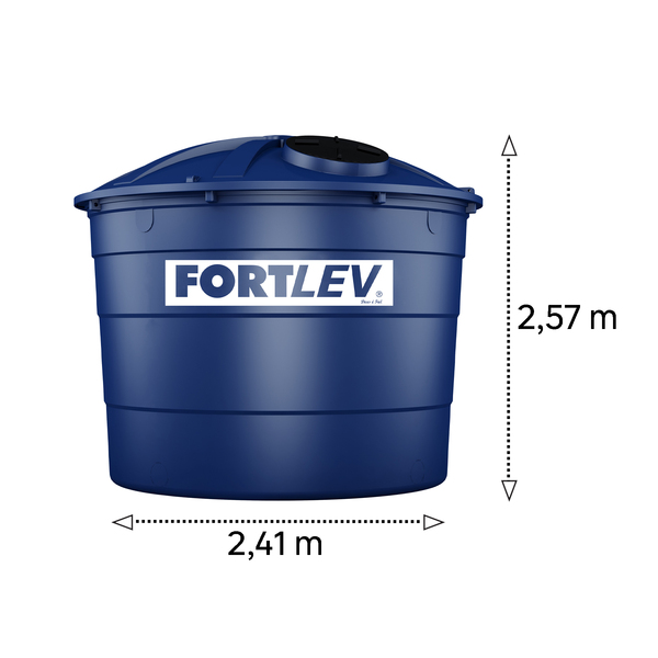 CAIXA PE FORTLEV 10.000 L