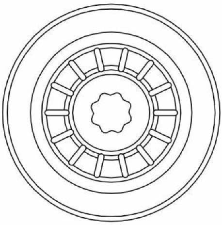 PIA INOX 120X53 C/CONC.GHELPLUS