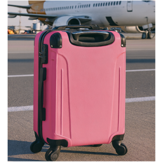 MALA DE BORDO ABS BEST-M50 20 ROSA