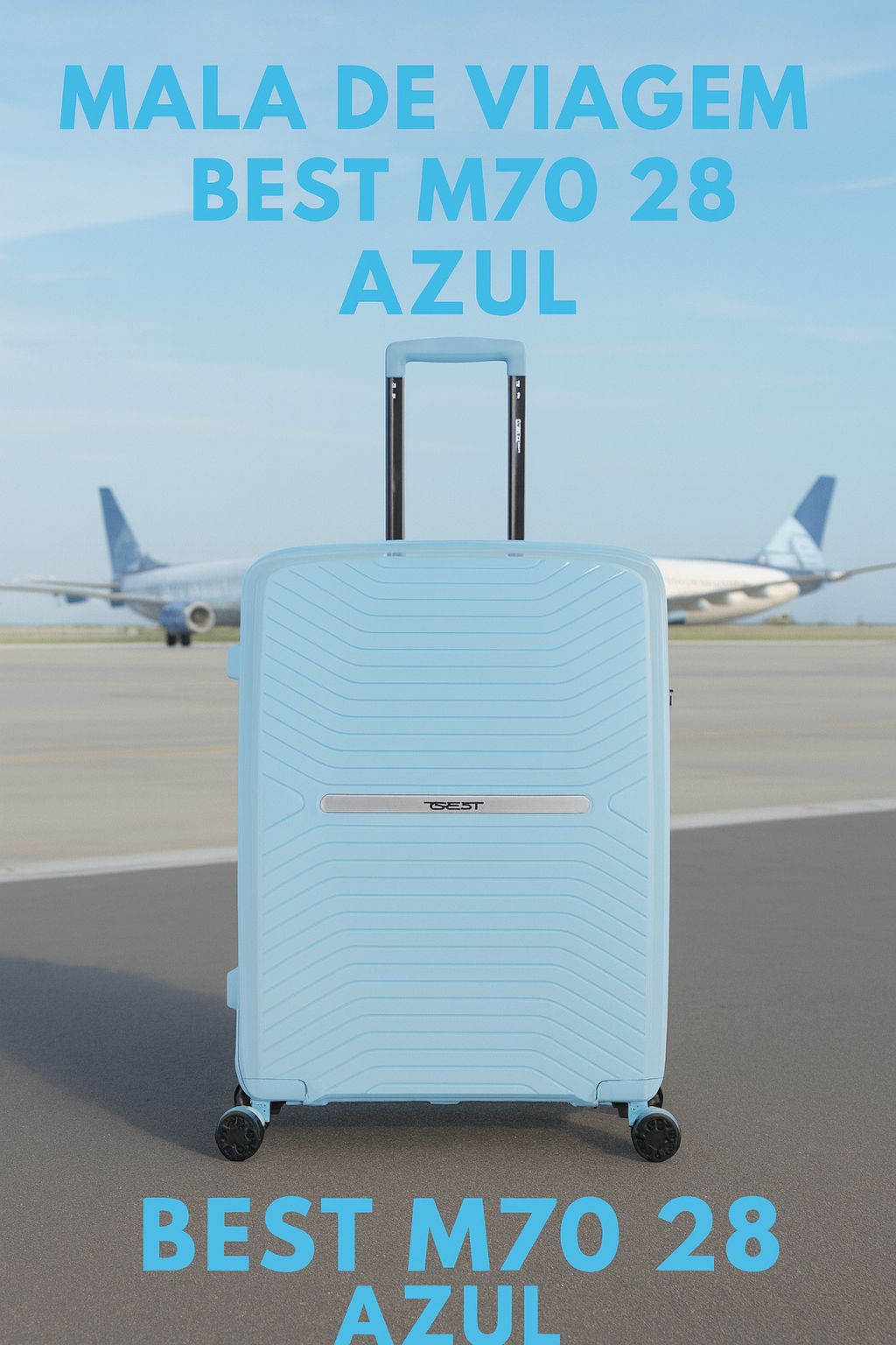 MALA DE VIAGEM BEST M70 28 AZUL