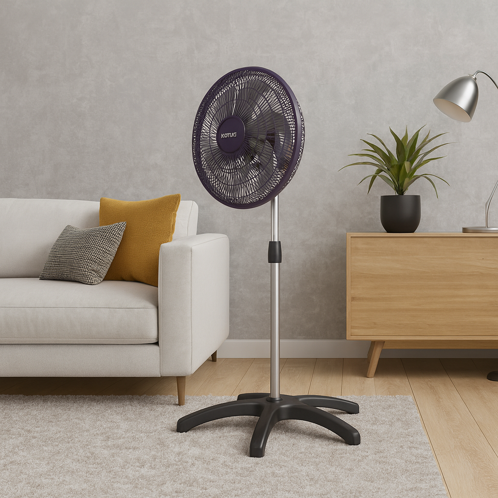 VENTILADOR DOMINA OSCILANTE COLUNA 50 CM 127 V ACAI