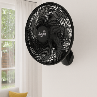 VENTILADOR DOMINA OSCILANTE PAREDE 43 CM 127 V TITANIUM
