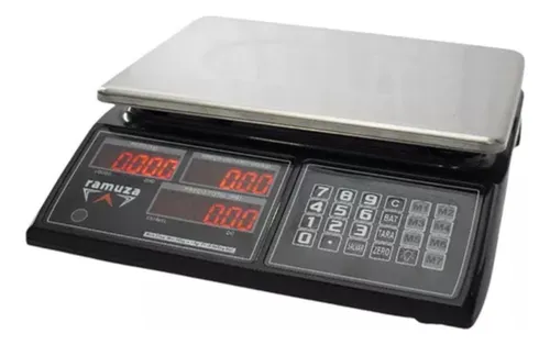 BALANCA ELE. 31KG RAMUZA C/BATERIA