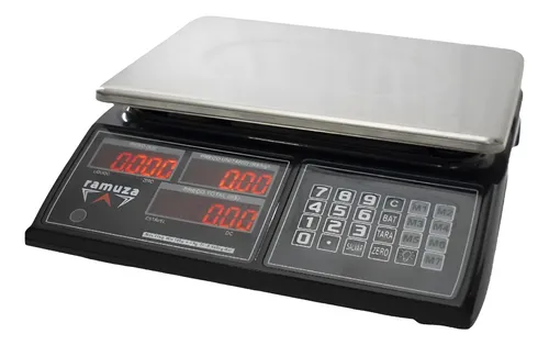 BALANCA ELE. 31KG RAMUZA C/BATERIA