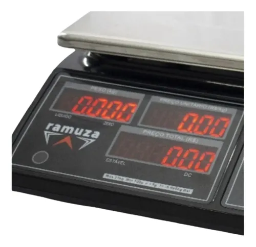BALANCA ELE. 31KG RAMUZA C/BATERIA